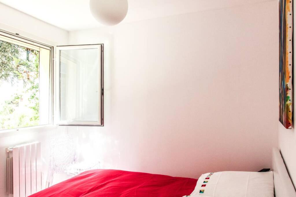 Appartement Lumineux Avec Terrasse Jardin Et Acces Piscine Вільфранш-сюр-Мер Екстер'єр фото
